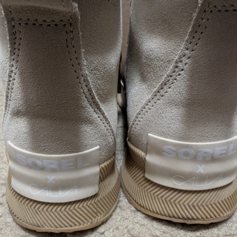 Sorel x CALIA Out N’ About III Classic Boots in Brown and Cream - Picture 5 of 5